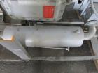 Busch Huckepack Vacuum Pump, Model 437-002. Rated 310 cfm at 0.5 Torr. Driven by 20hp, 230/460 volt XP motor. Skid mounted with silencer, heat exchanger, basket filter, separator and oil pot, serial#...