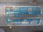Busch Huckepack Vacuum Pump, Model 437-002. Rated 310 cfm at 0.5 Torr. Driven by 20hp, 230/460 volt XP motor. Skid mounted with silencer, heat exchanger, basket filter, separator and oil pot, serial#...