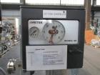 Busch Huckepack Vacuum Pump, Model 437-002. Rated 310 cfm at 0.5 Torr. Driven by 20hp, 230/460 volt XP motor. Skid mounted with silencer, heat exchanger, basket filter, separator and oil pot, serial#...