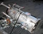 USED: Busch Huckepack two stage once through sealing rotary vane vacuum pump, model 437, carbon steel. Rated 282 cfm (29.9 hg). Radiator cooled. 3
