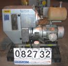 USED: Busch Huckepack two stage once through sealing rotary vane vacuum pump, model 437, carbon steel. Rated 282 cfm (29.9 hg). Radiator cooled. 3