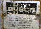 Used Busch Single Stage Cobra Dry Screw Vacuum Pump, Model AC0400FBT6.000H, Carbon Steel. Rated 262 cfm, 0.05’’ Torr., direct cooled. Driven by a 20 hp, 3/60/230/460 volt, 3520 rpm motor. Includes an...