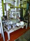 Used Busch Single Stage Cobra Dry Screw Vacuum Pump, Model AC0400FBT6.000H, Carbon Steel. Rated 262 cfm, 0.05’’ Torr., direct cooled. Driven by a 20 hp, 3/60/230/460 volt, 3520 rpm motor. Includes an...