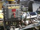 Used Busch Single Stage Cobra Dry Screw Vacuum Pump, Model AC0400FBT6.000B, Carbon Steel. Rated 262 cfm, 0.05’’ Torr., direct cooled. Driven by a 20 hp, 3/60/230/460 volt, 3520 rpm motor. Includes an...