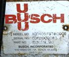 Used Busch Single Stage Cobra Dry Screw Vacuum Pump, Model AC0400FBT6.000B, Carbon Steel. Rated 262 cfm, 0.05’’ Torr., direct cooled. Driven by a 20 hp, 3/60/230/460 volt, 3520 rpm motor. Includes an...