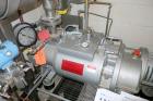 Used- Busch Vacuum Pump Skid, Model AC400FBT6.000B. Serial# 108321.  20 HP motor