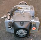 Used Busch Dry Running Rotary Vane Vacuum Pump, Model DC0040B003LCXX, Carbon Steel. Approximate  28 CFM. Driven y a 2.2 kw (3hp), 3/60/230/460 volt, 1704 rpm motor.