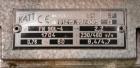 Used Busch Dry Running Rotary Vane Vacuum Pump, Model DC0040B003LCXX, Carbon Steel. Approximate  28 CFM. Driven y a 2.2 kw (3hp), 3/60/230/460 volt, 1704 rpm motor.
