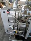 Used Busch Huckepack Vacuum Pump, Model HO437-D8095. Rated 282 cfm at 0.5 Torr, driven by 20hp, 230/460 volt XP motor. Skid mounted with silencer, heat exchanger, basket filter and oil pot, serial# 8...