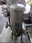 Used Busch Huckepack Vacuum Pump, Model HO437-D8095. Rated 282 cfm at 0.5 Torr, driven by 20hp, 230/460 volt XP motor. Skid mounted with silencer, heat exchanger, basket filter and oil pot, serial# 8...