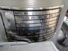 Used Busch Huckepack Vacuum Pump, Model HO437-D8095. Rated 282 cfm at 0.5 Torr, driven by 20hp, 230/460 volt XP motor. Skid mounted with silencer, heat exchanger, basket filter and oil pot, serial# 8...