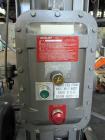Used Busch Huckepack Vacuum Pump, Model HO437-D8095. Rated 282 cfm at 0.5 Torr, driven by 20hp, 230/460 volt XP motor. Skid mounted with silencer, heat exchanger, basket filter and oil pot, serial# 8...