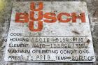 Used- Busch Vacuum System, Model LO3160