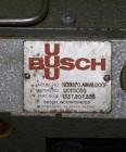 Used Busch Single Stage Cobra Dry Screw Vacuum Pump, model NC0070ABM6.000F, carbon steel. Rated 58 cfm, 0.075 Torr., air cooled. Driven by a 5 hp, 3/20-60/460 volt, 3505 rpm XP motor. Includes an XP ...