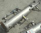 Used Busch Single Stage Cobra Dry Screw Vacuum Pump, model NC0070ABM6.000F, carbon steel. Rated 58 cfm, 0.075’’ Torr., air cooled. Driven by a 5 hp, 3/20-60/460 volt, 3505 rpm XP motor. Includes an X...