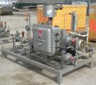 Used Busch Single Stage Cobra Dry Screw Vacuum Pump, Model NC0070ABM6.000F, Carbon Steel. Rated 58 CFM, 0.075’’ Torr., air cooled. Driven by a 5 HP, 3/20-60/460 Volt, 3505 RPM XP motor. Includes an X...