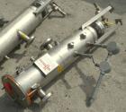 Used Busch Single Stage Cobra Dry Screw Vacuum Pump, Model NC0070ABM6.000F, Carbon Steel. Rated 58 CFM, 0.075’’ Torr., air cooled. Driven by a 5 HP, 3/20-60/460 Volt, 3505 RPM XP motor. Includes an X...