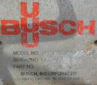 Used Busch Single Stage Cobra Dry Screw Vacuum Pump, Model NC0070ABM6.000F, Carbon Steel. Rated 58 CFM, 0.075’’ Torr., air cooled. Driven by a 5 HP, 3/20-60/460 Volt, 3505 RPM XP motor. Includes an X...