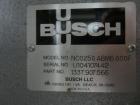 Used Busch vacuum pump system, Model NC0250 ABM6.000F, with RAS steel condenser, installed 2010