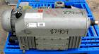 USED: Busch single stage, oil sealed, rotary vane vacuum pump, model R00160-13032-1001, carbon steel. Rated 117 cfm, 20.6