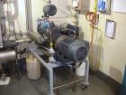 Used Busch Cobra Dry Screw Vacuum Pump, Model TC 2250 AM26 XXF2. Driven by a 15 hp XP motor. Includes a stainless steel knockout pot. Serial# C0422000300. PRICE INCLUDES 15% BUYER'S PREMIUM. NOT AVAI...