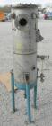 USED: Busch inline Dollinger pot filter, 304 stainless steel. 12