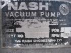 Used- Nash Liquid Ring Vacuum Pump, Model CL-3003