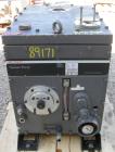 USED: Edwards two stage rotary vane vacuum pump, model E1M275, carbon steel. Rated 172 cfm. Driven by an 8.5 kW (10 hp), 3/60/208-230/460 volt, 1750 rpm motor.
