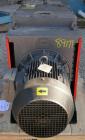 USED: Edwards two stage rotary vane vacuum pump, model E1M275, carbon steel. Rated 172 cfm. Driven by an 8.5 kW (10 hp), 3/60/208-230/460 volt, 1750 rpm motor.