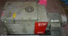 Used Edwards Two Stage Rotary Vane Vacuum Pump, Model E2M275, Carbon Steel. Rated 172 cfm. Driven by an 8.5 kW (10 hp), 3/60/230/460 volt, 1730 rpm motor.