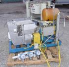 USED:Busch Huckepack once-through-sealing vacuum pump, rotary vane,type 433:014, rated 200 cfm. Driven by a 20 hp 3/60/230/460 volt  745 rpm XP motor. Skid mounted.