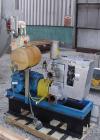 USED:Busch Huckepack once-through-sealing vacuum pump, rotary vane,type 433:014, rated 176 cfm. Driven by a 20 hp 3/60/230/460 volt1755 rpm XP motor. Skid mounted.