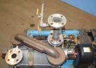 Used Kinney Liquid Ring Vacuum Pump, Model KLRC 125-KSS2, Skid Mounted. Driven by 10 hp motor, 3/60/230/460V, 1740 rpm.