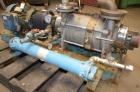 Used Kinney Liquid Ring Vacuum Pump, Model KLRC 125-KSS2, Skid Mounted. Driven by 10 hp motor, 3/60/230/460V, 1740 rpm.