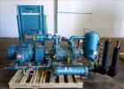 Used- Kinney 2 Stage Liquid Ring Vacuum Pump, Model KLRC-200S, Carbon Steel.