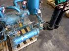 Used Kinney 2 Stage Liquid Ring Vacuum Pump, Model KLRC-200S, Carbon Steel.