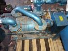 Used Kinney 2 Stage Liquid Ring Vacuum Pump, Model KLRC-200S, Carbon Steel.
