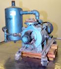 Used Carbon Steel Kinney 2 Stage Liquid Ring Vacuum Pump, Model KLRC-40S