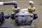 Used Kinney Liquid Ring Vacuum Pump, Model KLRC-75-KBA, Carbon Steel. Approximately 75 CFM at 1750 rpm. 1-1/2