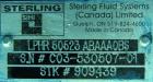Used Sihi Liquid Ring Vacuum Pump, Model LPHR50523ABAAAOBS, Carbon Steel.  2 1/2