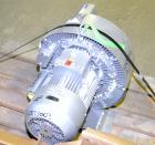 Unused- Nash Elmo Vacuum Pump/ Compressor, Single Stage, Series G 400, Model 2BH7620-0AH56-8, Carbon Steel. Two impeller design, Approximate 75 cfm at 80’’ vacuum H2O. Driven by a 6.3 kw( 8hp), 3/60/...