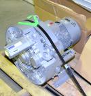 Unused- Nash Elmo Vacuum Pump/ Compressor, Single Stage, Series G 400, Model 2BH7620-0AH56-8, Carbon Steel. Two impeller design, Approximate 147 cfm at 80’’ vacuum H2O. Driven by a 6.3 kw( 8hp), 3/60...