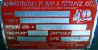 Used Stainless Steel Clad Nash Liquid Ring Vacuum Pump, Model 904 L2