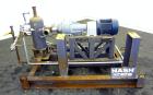 Used Nash Liquid Ring Vacuum Pump, Size AHF-80, 316 Stainless Steel. Flow rate of 2 Gallons per minute, approximate 72 cfm. Driven by a 5 hp, 3/60/208-230/460 volt, 1745 rpm motor. Includes a holding...