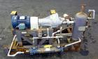 Used Nash Liquid Ring Vacuum Pump, Size AHF-80, 316 Stainless Steel. Flow rate of 2 Gallons per minute, approximate 72 cfm. Driven by a 5 hp, 3/60/208-230/460 volt, 1745 rpm motor. Includes a holding...