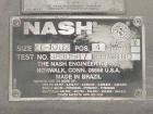 Used Nash Liquid Ring Vacuum Pump, Model CL-1002, Cast Iron. Capacity 1060 cfm at 15