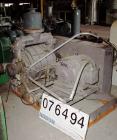 Used Nash Liquid Ring Vacuum Pump, Model CL-1002, Cast Iron. Capacity 1060 cfm at 15