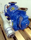 Used Carbon Steel Nash Elmo CL Liquid Ring Vacuum Pump, Model CL-202/4