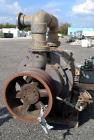 Used Nash Liquid Ring Vacuum Pump, Model CL3002, Carbon Steel. Approximate 2590 CFM at 24” Hg. at 530 rpm. Driven by a 200hp, 3/60/460 volt, 889 rpm motor. Includes an Allen-Bradley panel.