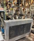 Used Nash Engineering Company Vacuum Pump, Model CL1003. Stainless steel vacuum pump. 50 HP. approximate 330 CFM. On base with 50 HP/230-460/3/60 motor drive.